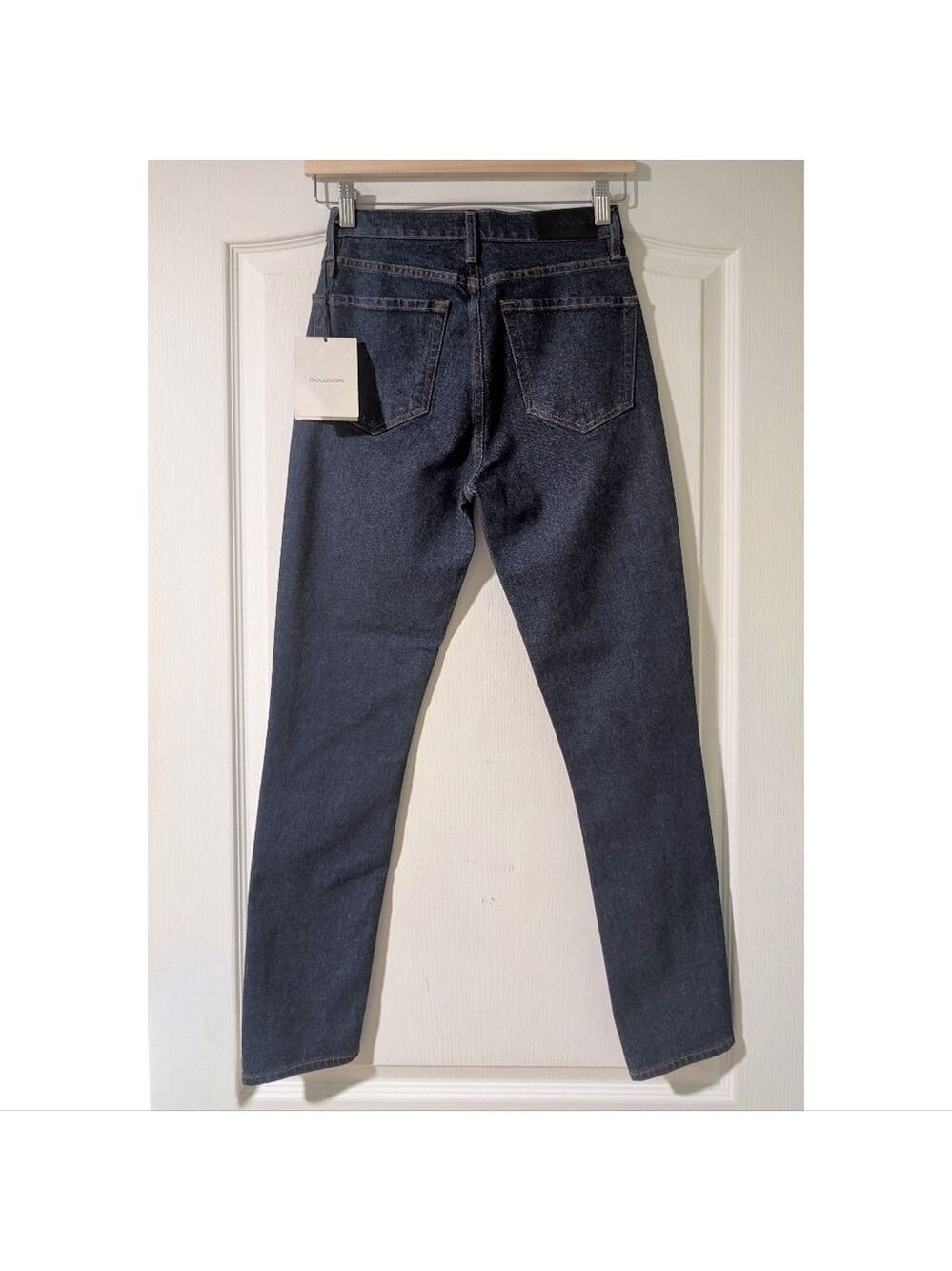 NWT Goldsign | The High Rise Slim In Rinse Dark Wash - Picture 3 of 15
